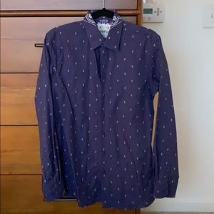 Saint Paul Men’s Bandana print shirt